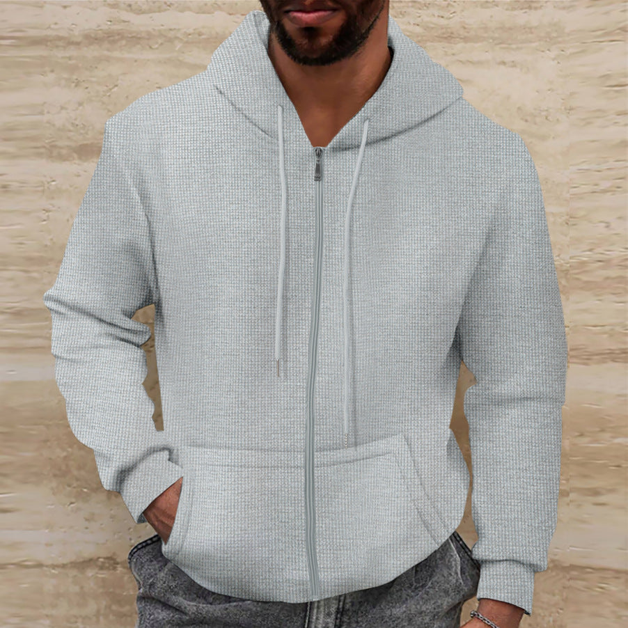 Warmer und stylischer Hoodie für Männer mit einzigartigem Stil und bequemen Taschen | Jari
