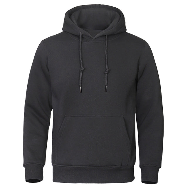 Trendiger und lässiger Hoodie für Männer mit Kängurutaschen und verstellbaren Kordelzügen | Roderick