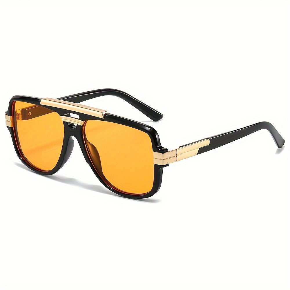 Herren Vintage Pilotenbrille | Voller Zinklegierungsrahmen | Retro & Stilvoll