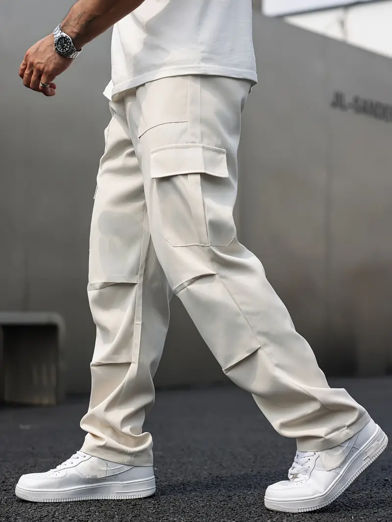 Vielseitige Herren-Cargohose mit mehreren Taschen und entspannter Passform | Roderik