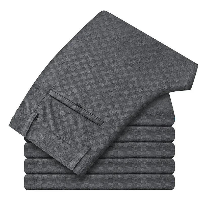 Elegante und vielseitige Herren-Karo-Cordhose mit zeitlosem Charme | Victor