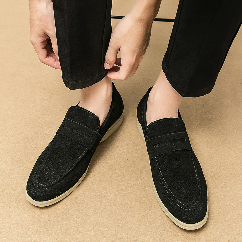Zeitlose Loafers aus Vintage-Leder für klassische Eleganz und ganztägigen Komfort | Olaf