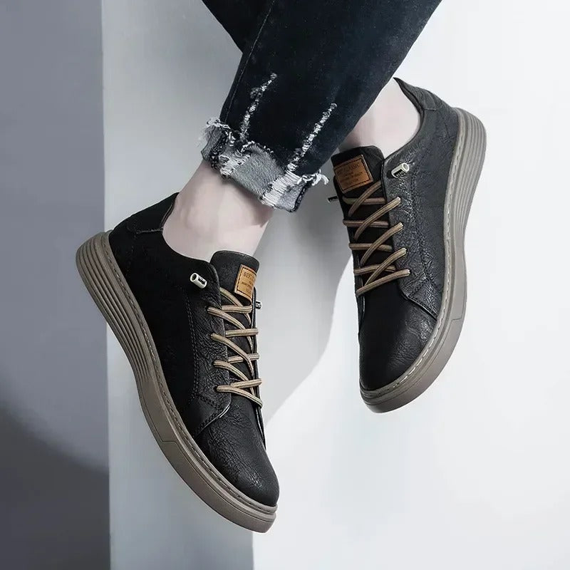 James Klassische Leder Oxford Sneakers Stilvoller Komfort für jeden Tag | James