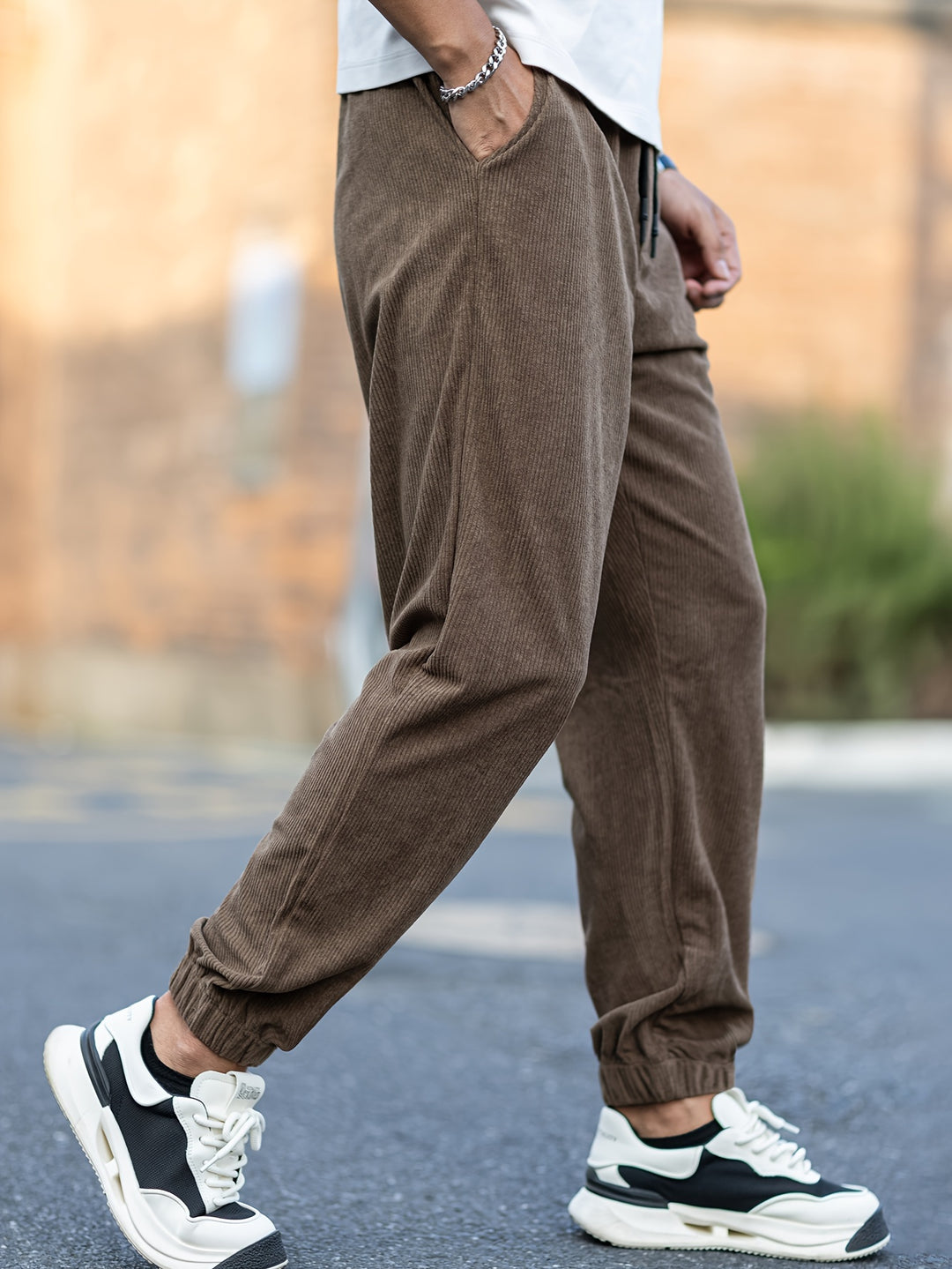 Herren Jogginghose | Cord | Kordelzug | Bequem & Lässig
