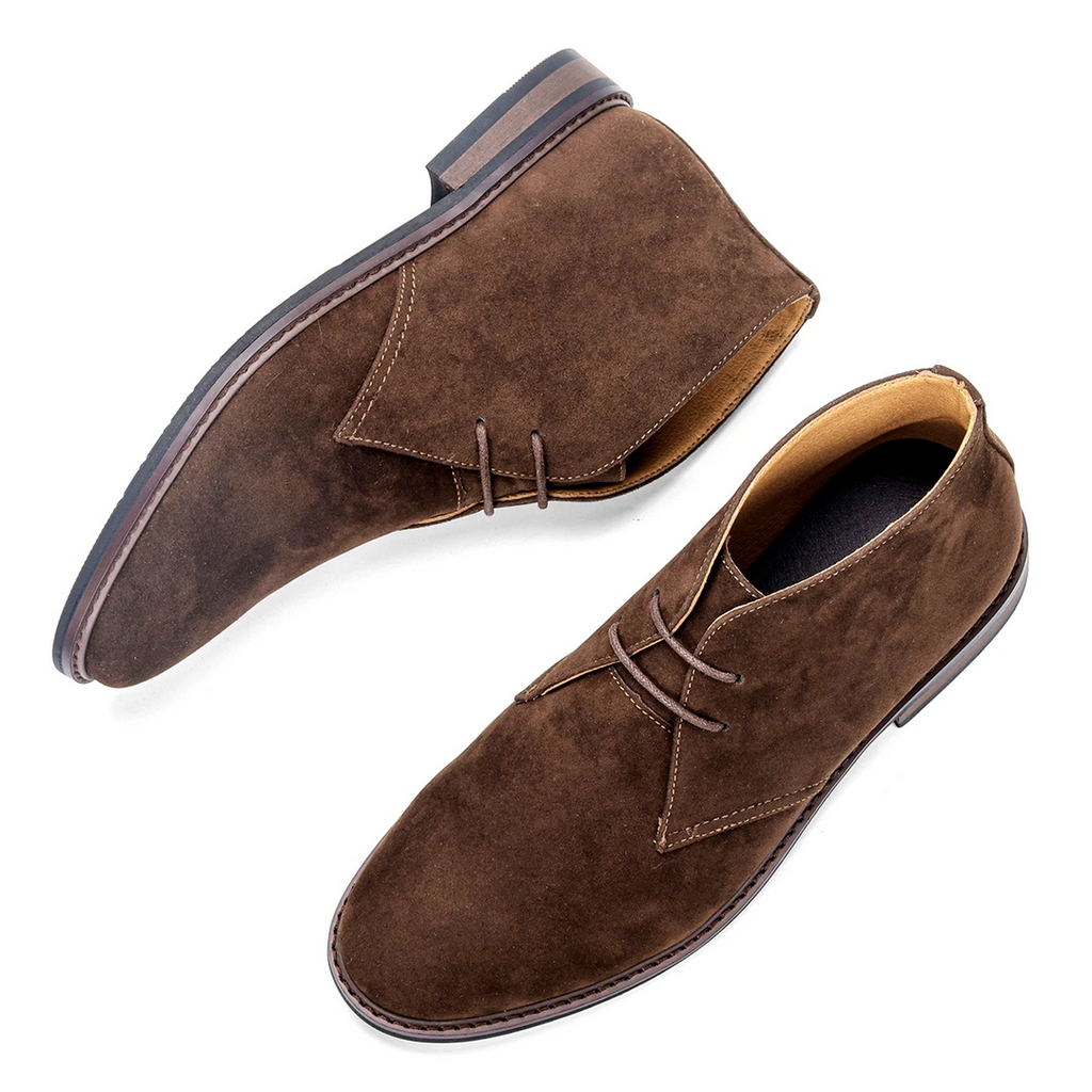 Zeitlose und einzigartige Wildlederstiefel für Männer mit elegantem Komfort und klassischem Charme | Boaz