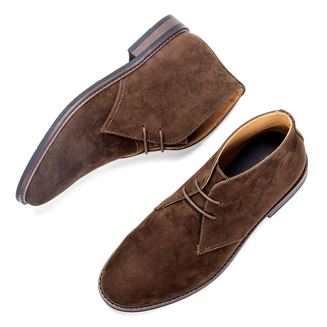 Zeitlose und einzigartige Wildlederstiefel für Männer mit elegantem Komfort und klassischem Charme | Boaz