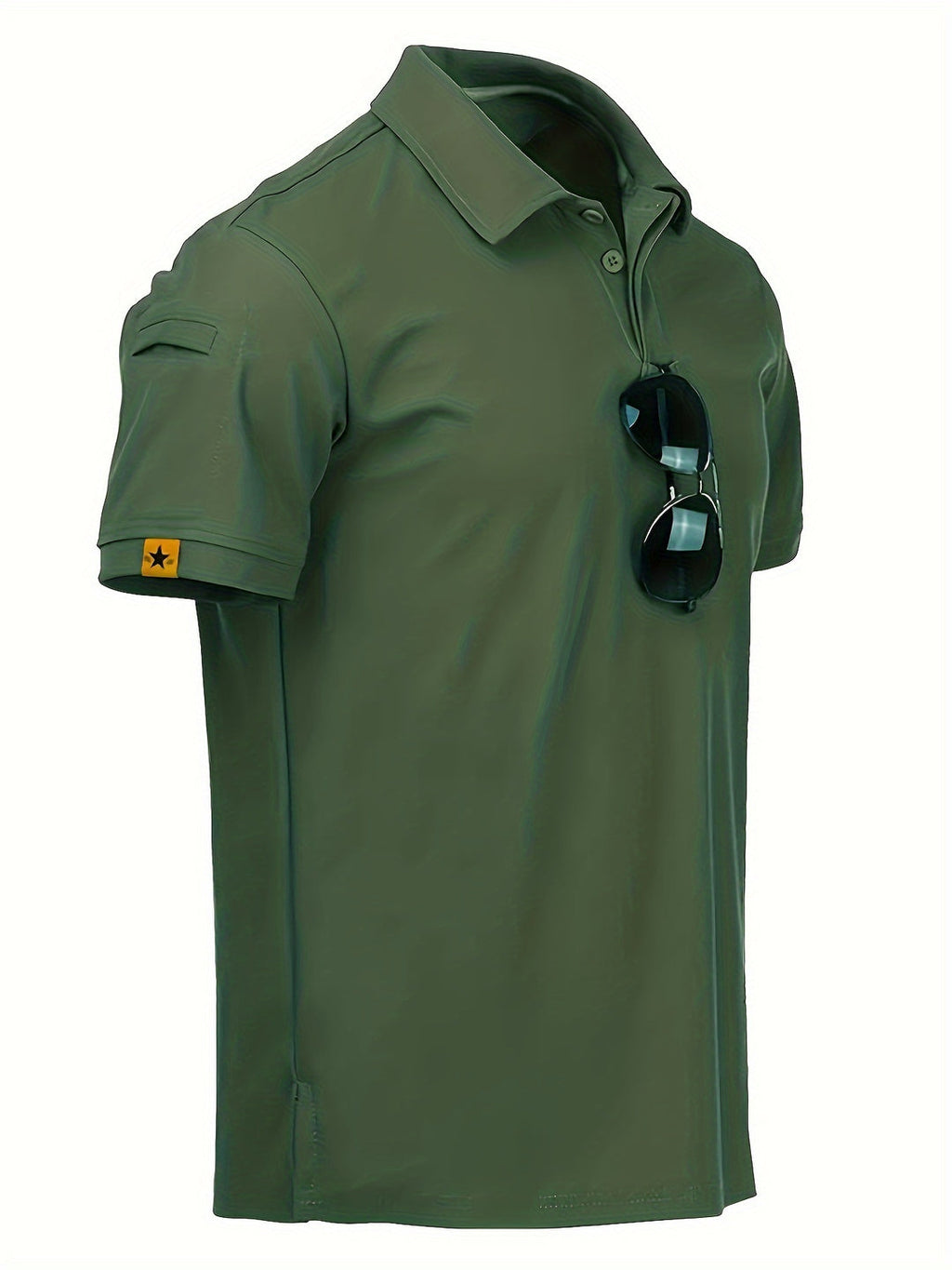 Taktisches Herren-Poloshirt | Atmungsaktiv & leicht | Kragen: Polo | Sommeraktivitäten