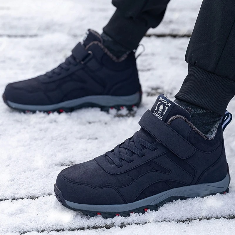 Warme und stylische Herren-Winterstiefel mit rutschfester Sohle für Outdoor-Abenteuer | Freek