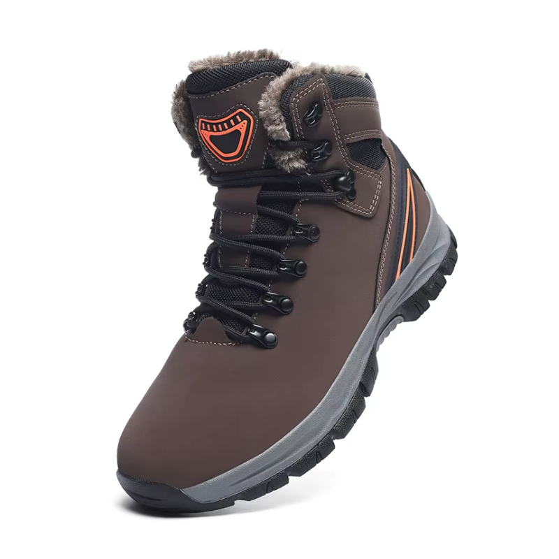 Wasserdichte, isolierte Winterstiefel für Männer mit Fleecefutter und einzigartigem Design | Pieter