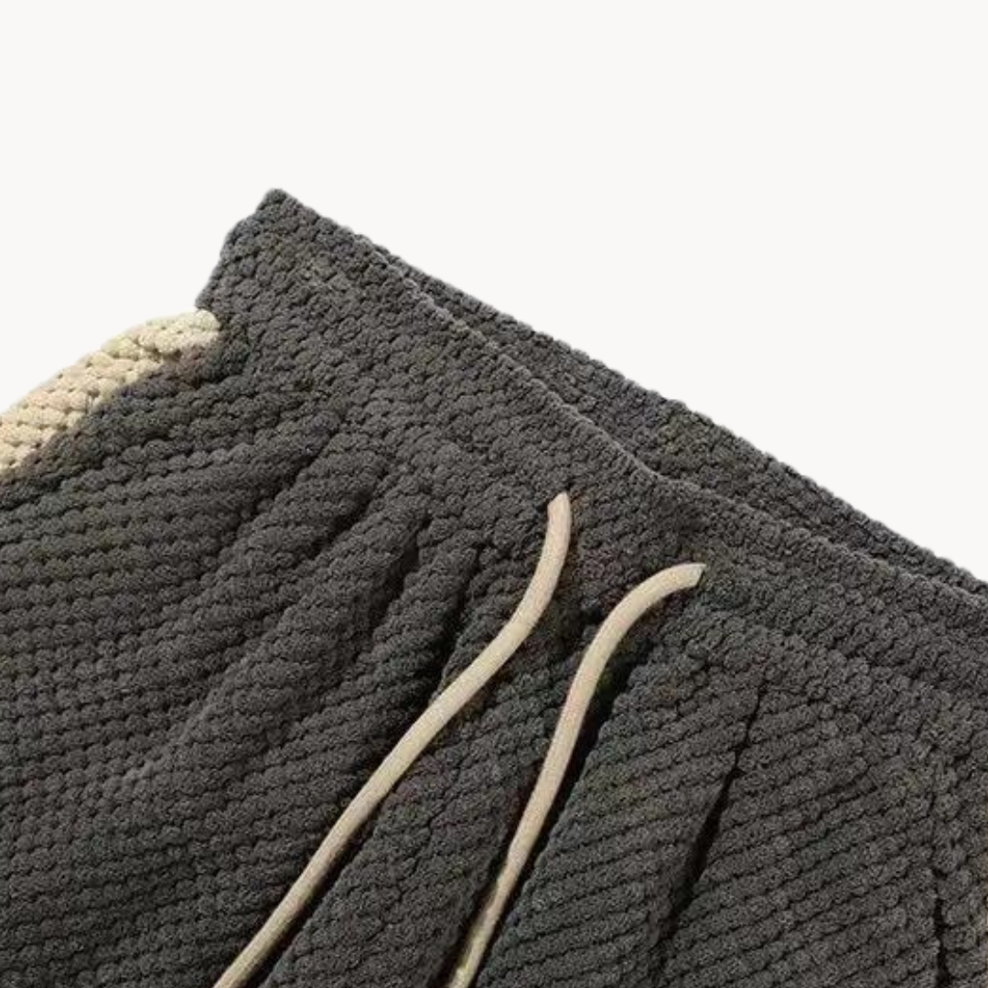 Stylische Cord-Jogginghose mit Waffelmuster für ultimativen Komfort und mühelosen Stil | Julius