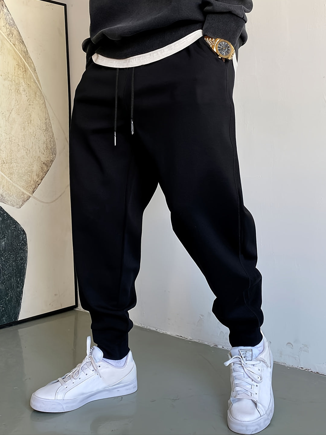 Herren Sweatpants | Comfort Fit | Warm & Praktisch | Kordelzug & Taschen