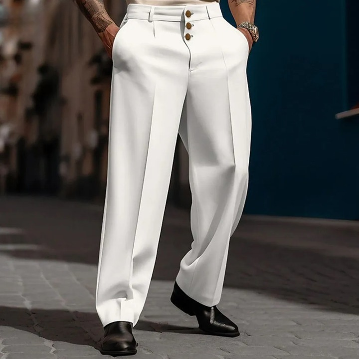 Stilvolle und stromlinienförmige formale Hosen für Männer mit moderner Eleganz | Tygo