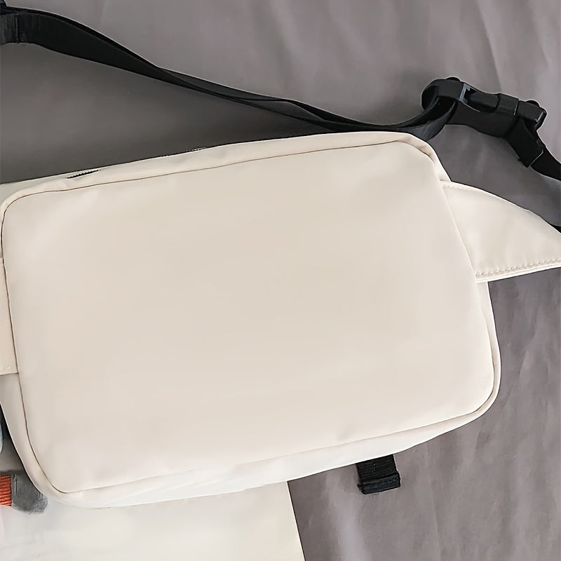Herren-Brusttasche | Wasserdicht & große Kapazität | Für Outdoor & Reisen | Verstellbarer Riemen | Nylon