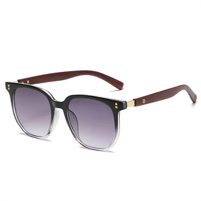 Holzsonnenbrille | UV400-Schutz | Leicht und stilvoll | 52 mm Glasbreite