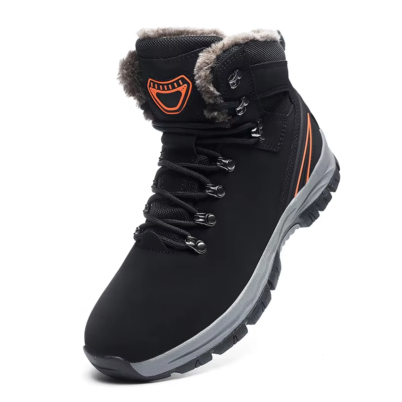 Wasserdichte, isolierte Winterstiefel für Männer mit Fleecefutter und einzigartigem Design | Pieter
