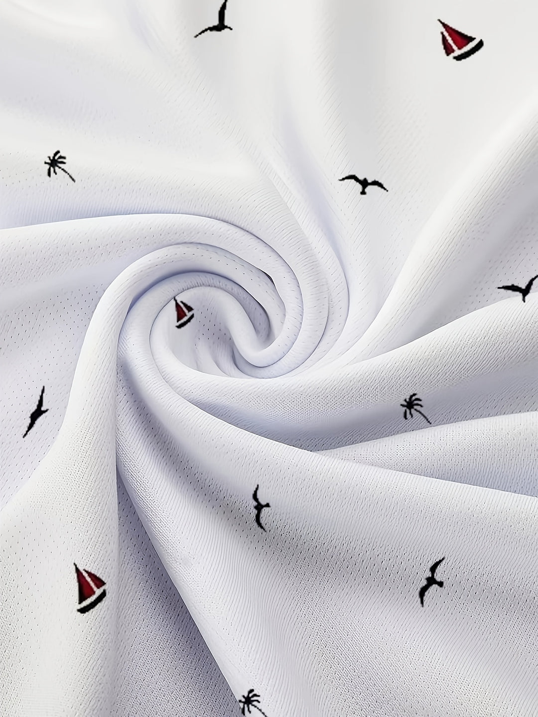 Herren Golf Polo | 3D Druck | Sportlich & Atmungsaktiv | Leichtgewichtig