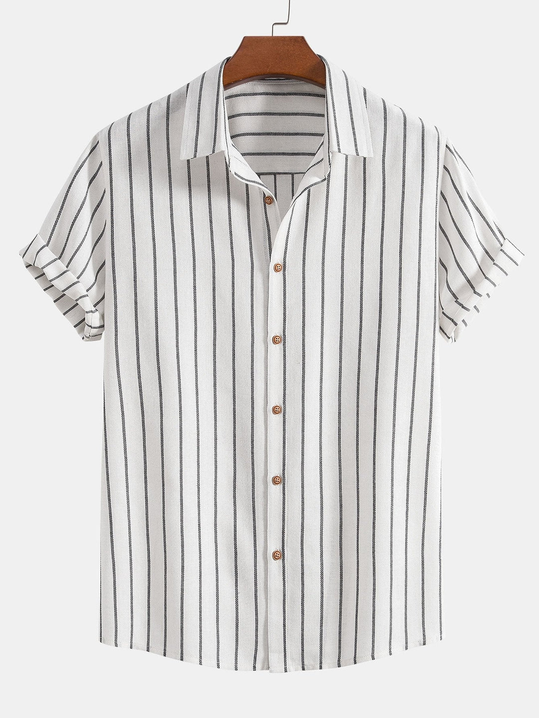 Herren-Set | Kurzarm-Shirt & Hose | Sommerkomfort & Vielseitigkeit | Polyester-Baumwoll-Gemisch