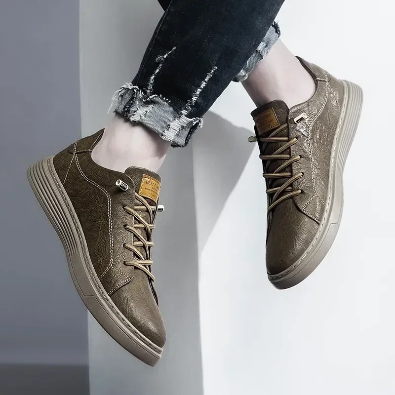 James Klassische Leder Oxford Sneakers Stilvoller Komfort für jeden Tag | James