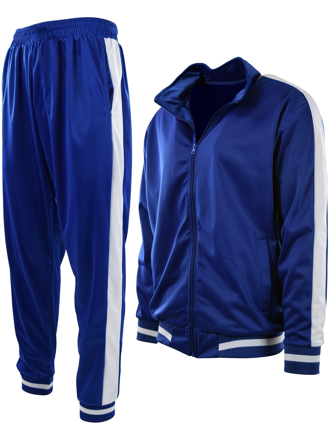 Herren-Trainingsanzug | Sportlich & Modern | Lässiger Stil & Kontrastdesign