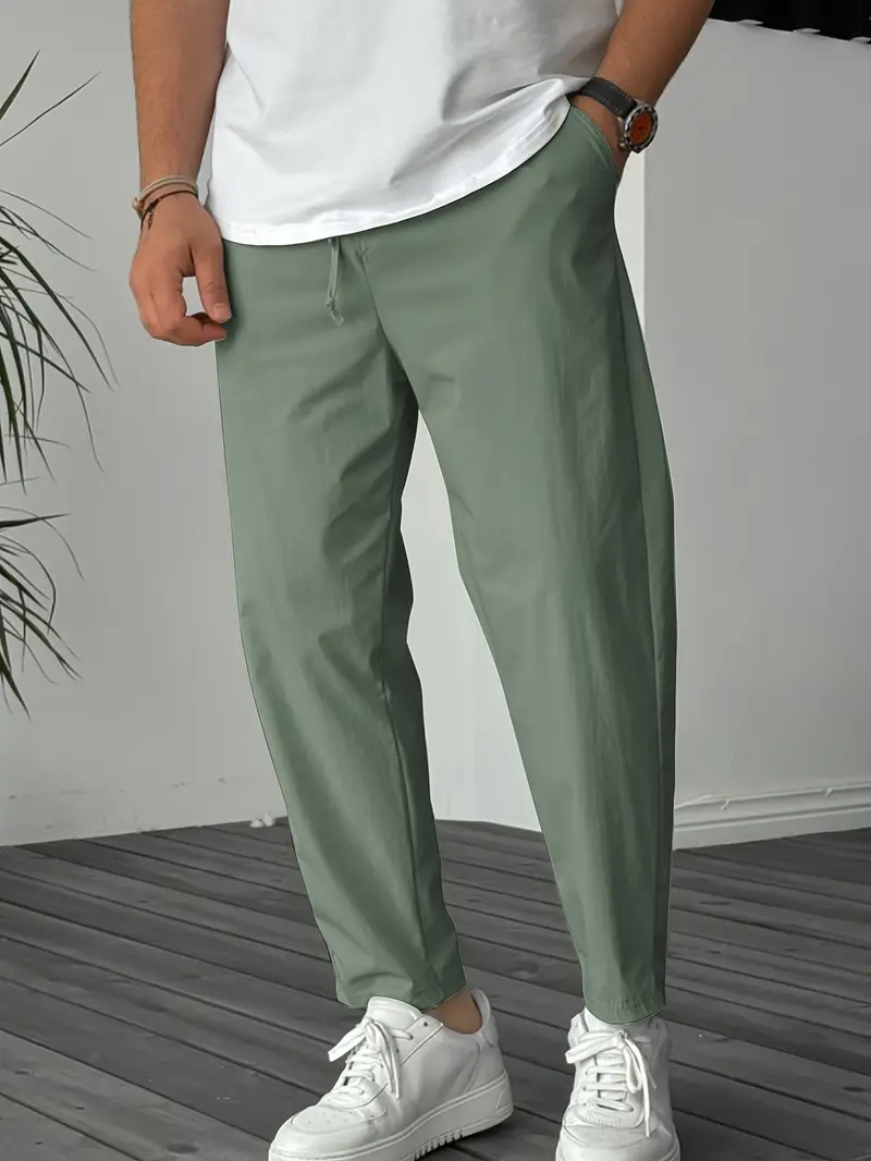 Modische und bequeme Hose mit Taschen für Männer mit entspannter Passform | Yassin