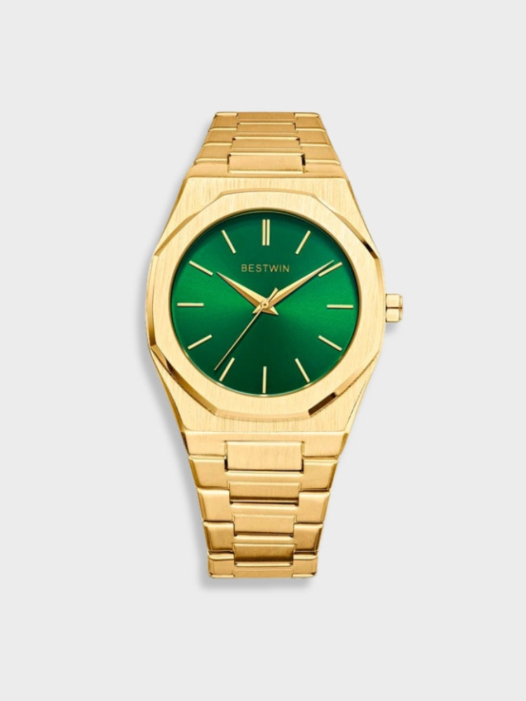 Zeitlose Edelstahl Vintage Uhr für Herren mit klassischer Eleganz | BESTWIN