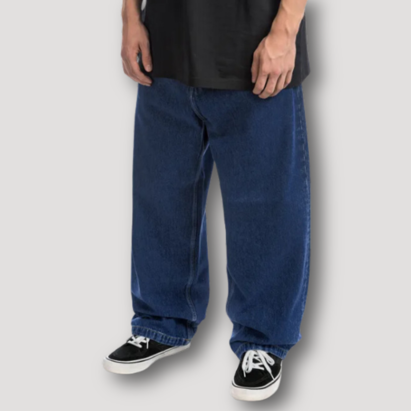 Weite Denim-Baggy-Jeans für einen mühelosen Streetstyle- und Freizeitlook | Bjorn