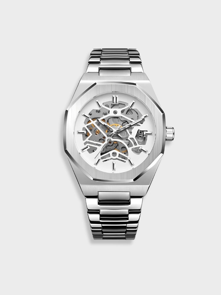 Schlanke und stilvolle Herrenuhr mit zeitloser Präzision und modernem Design | Floris