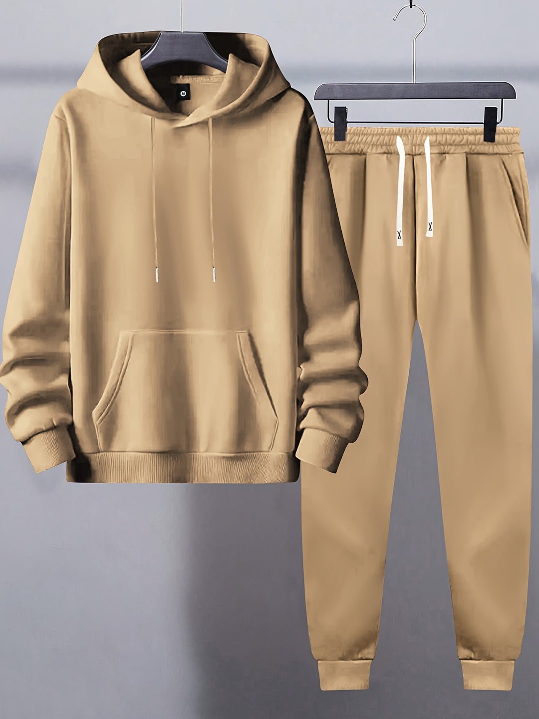 Herren Sweatsuit | Kapuzenpulli & Kordelzughose | Bequem & sportlich | Unifarben