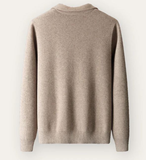 Stylischer und warmer Polo-Pullover für Männer mit trendigem Design und ultimativem Komfort | Finn