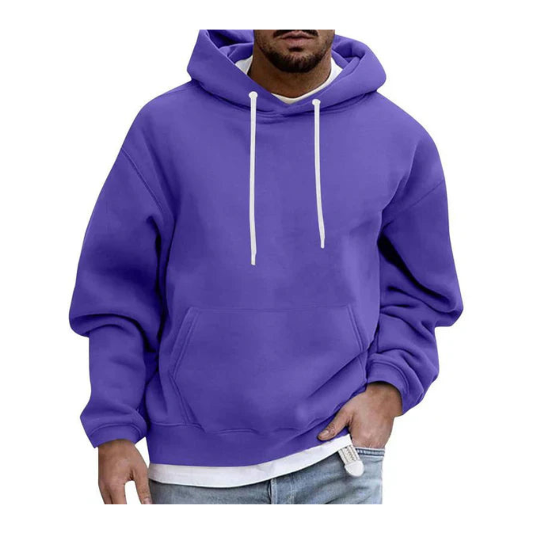 Bequemer Herren-Kapuzenpullover in Übergröße mit zeitloser Wärme und lässiger Eleganz | Victor