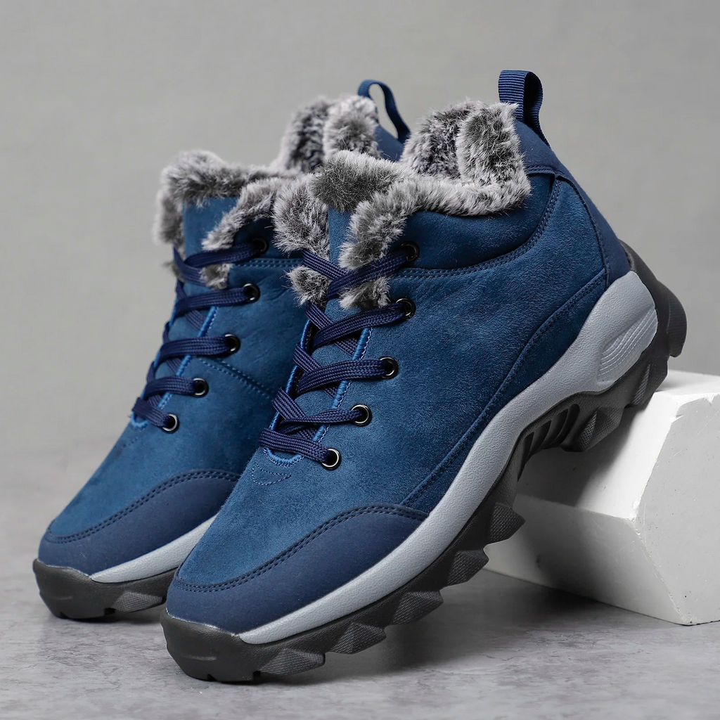 Warme Winterstiefel mit Fleecefutter und rutschfester Sohle für Herren | Jay