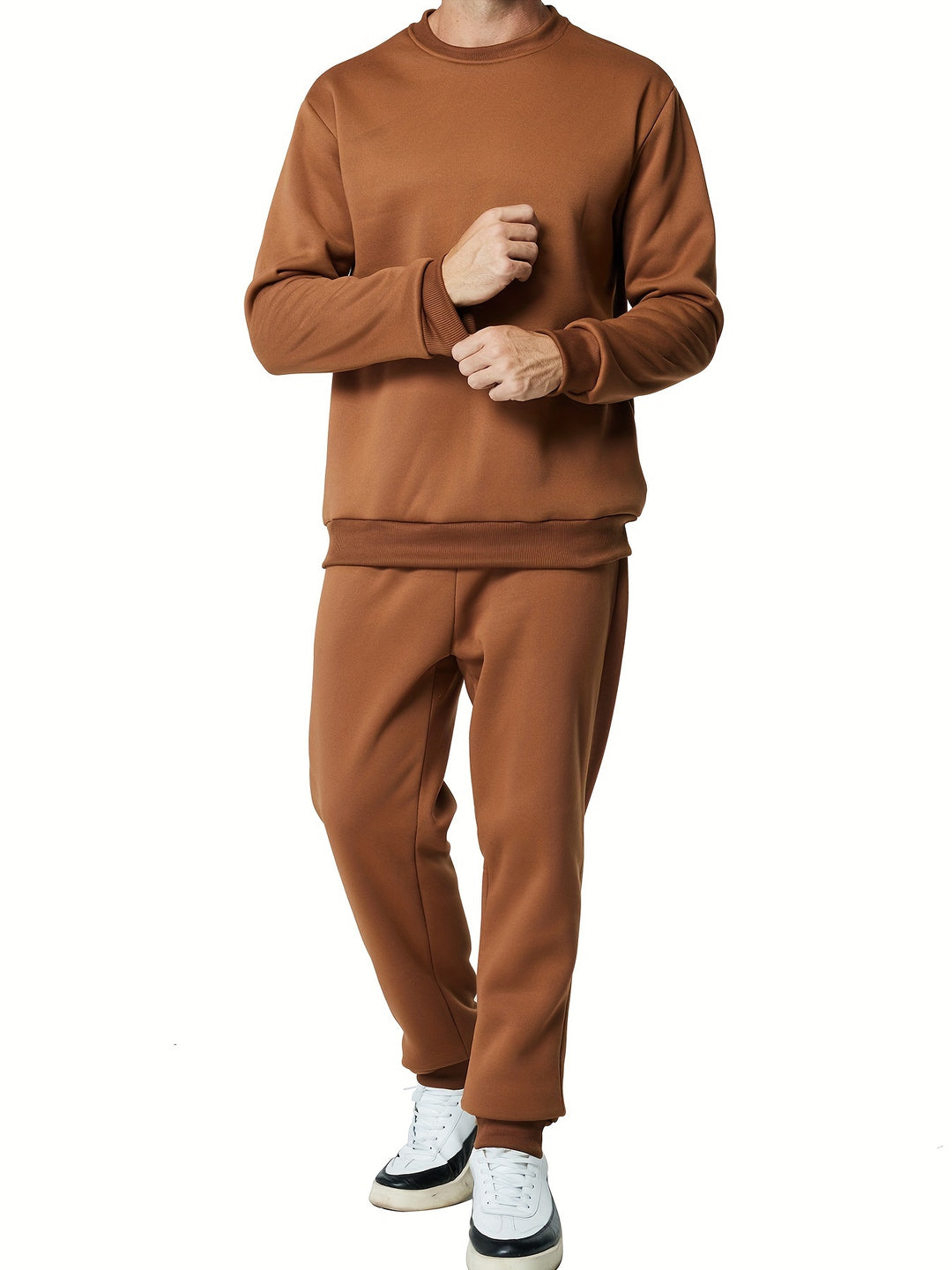Herren Streetwear Set | Warm & Modern | Sweatshirt & Jogger | Herbst & Winter