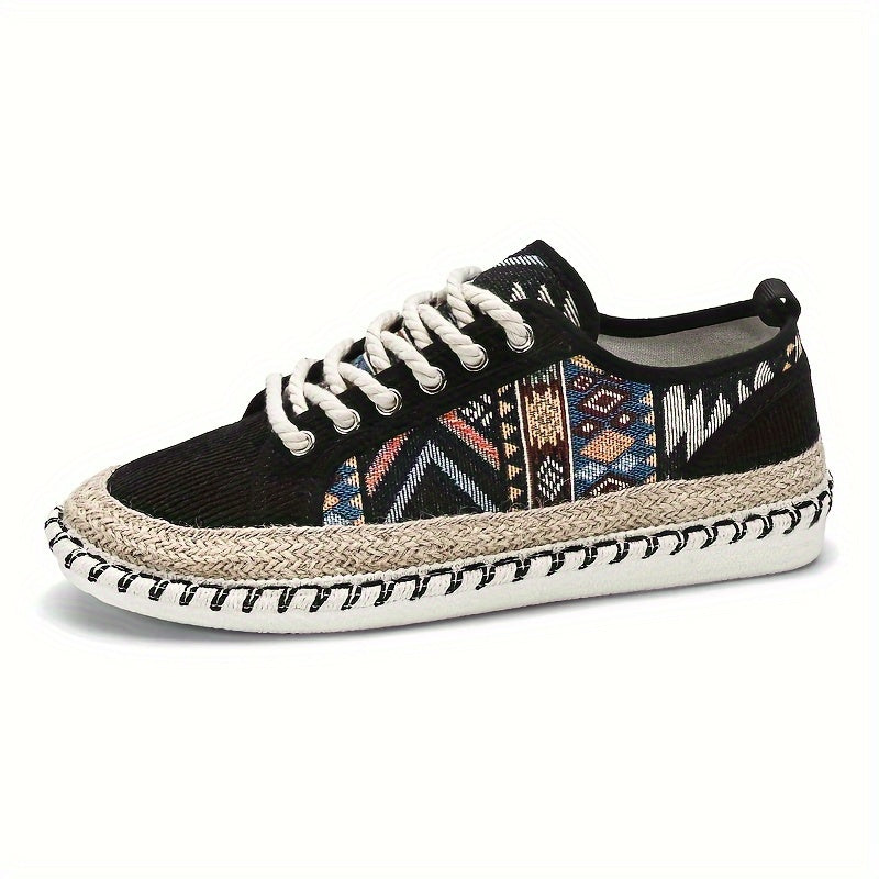 Herren Espadrille Sneakers | Bohemian Style | Atmungsaktiv & Vintage Look