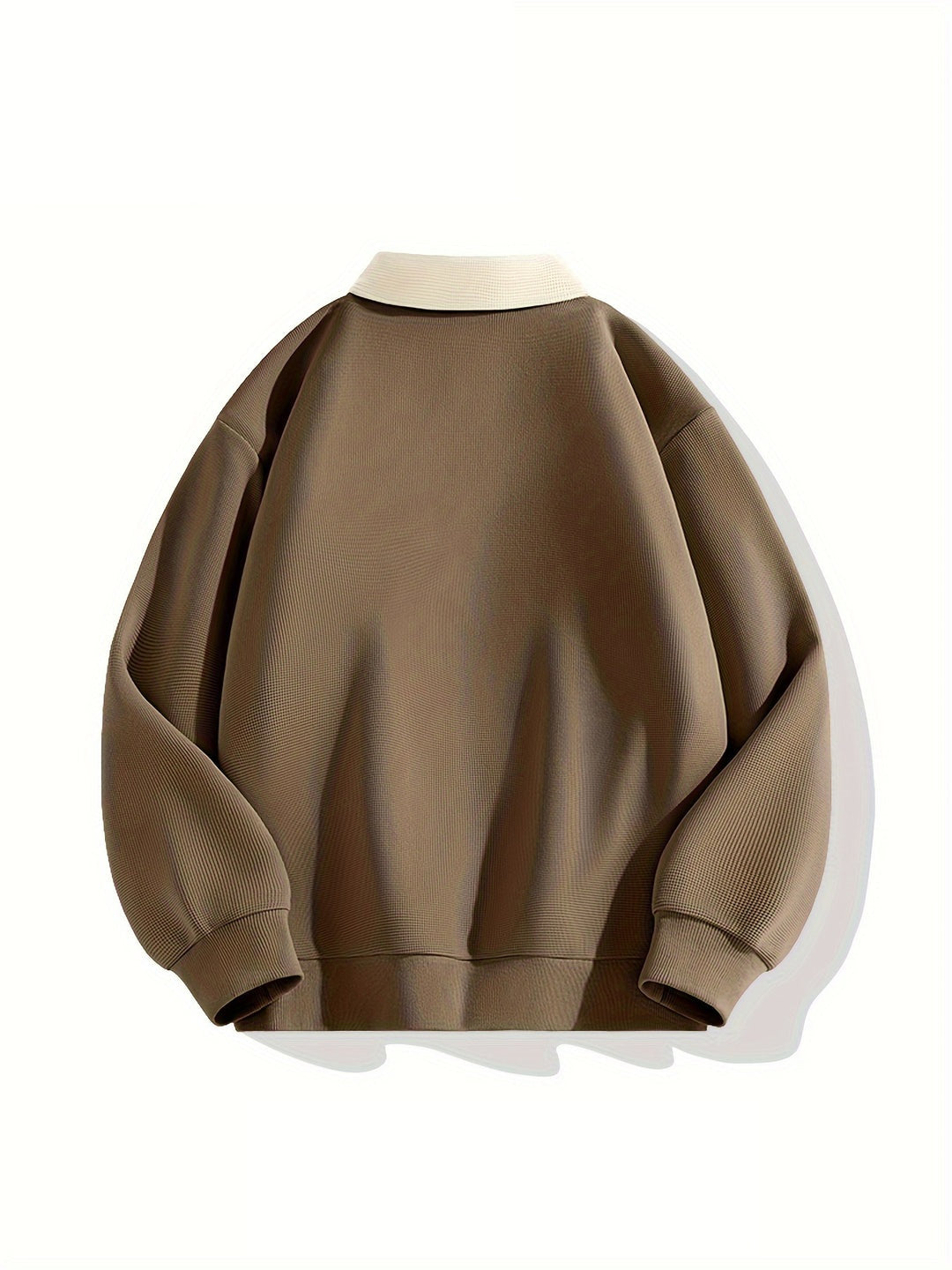 Modischer und bequemer Herren-Polopullover mit Waffelstruktur und Knopfleiste | Viggo