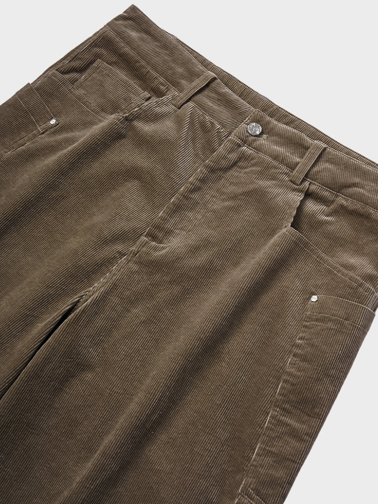 Lässige übergroße Cordhose für Männer mit entspannter Passform und modernem Stil | Tim