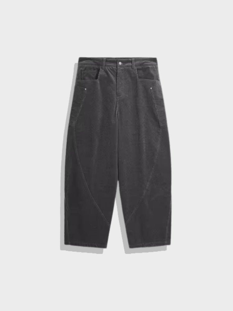 Lässige übergroße Cordhose für Männer mit entspannter Passform und modernem Stil | Tim