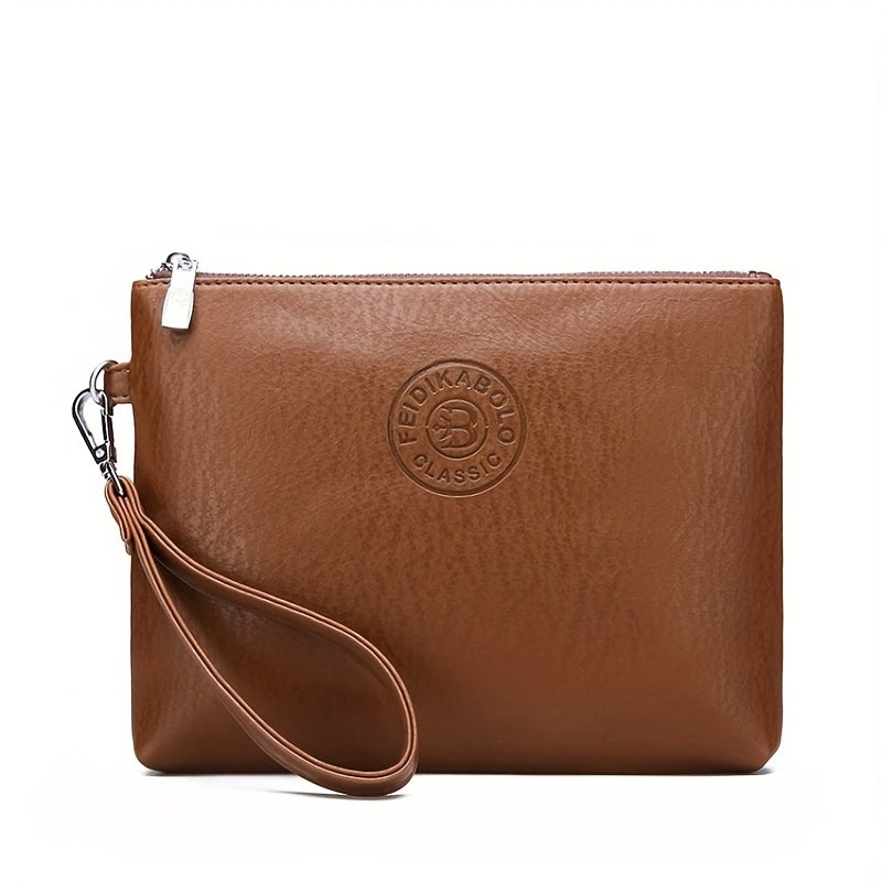 Herrenhandtasche | Lässiger Umschlagstil für Pendler | Leichte & stilvolle Handtasche