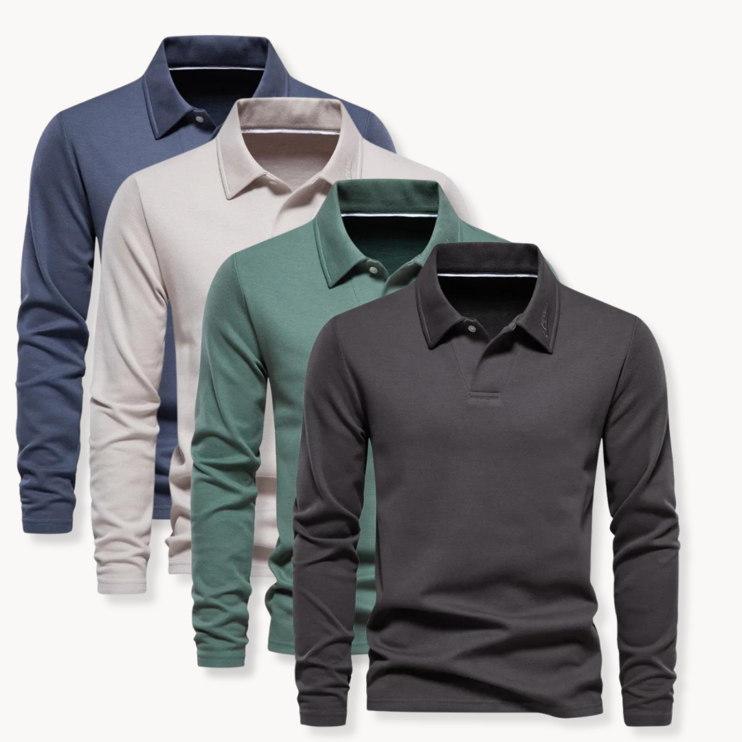 Vielseitiges Polo für Männer mit zeitlosem Komfort und schicker Eleganz | Yassin