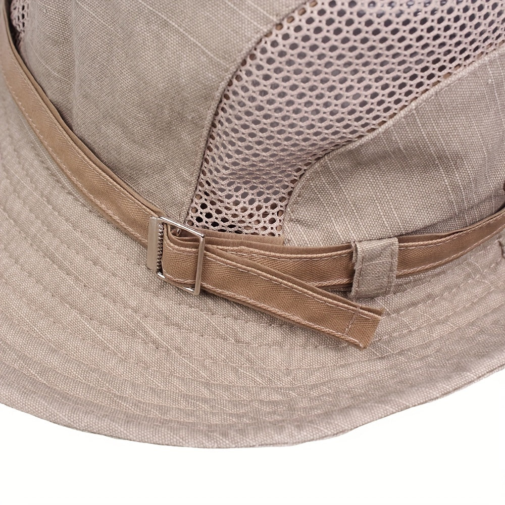 Herren Eimer Hut | Atmungsaktive Mesh | Leichtgewicht & UV-Schutz | Sommer Outdoor