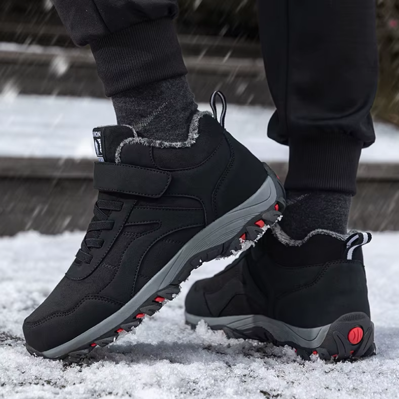 Warme und stylische Herren-Winterstiefel mit rutschfester Sohle für Outdoor-Abenteuer | Freek
