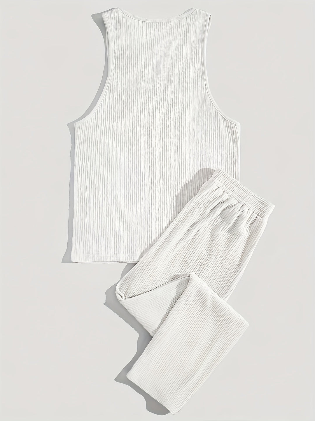 Herrenset | Bequemes Tank Top & Hose | Lässige Sommermode