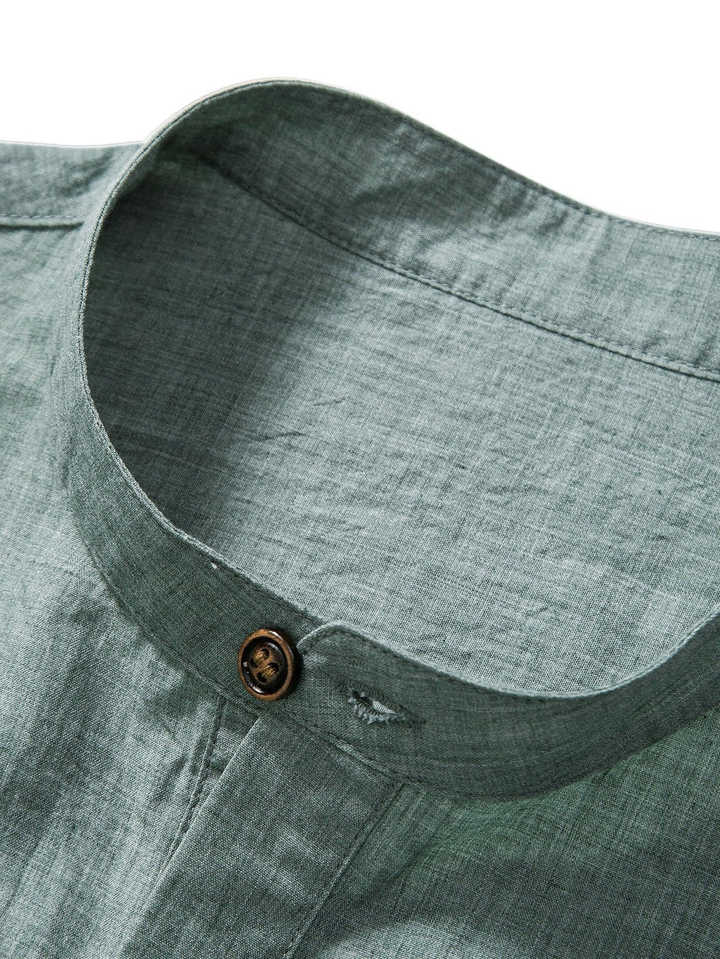 Herren-Set | Kurzarm-Shirt & Hose | Atmungsaktiv & lässig | Leinenmischung & Baumwolle