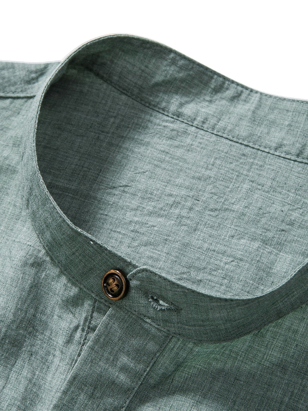 Herren-Set | Kurzarm-Shirt & Hose | Atmungsaktiv & lässig | Leinenmischung & Baumwolle