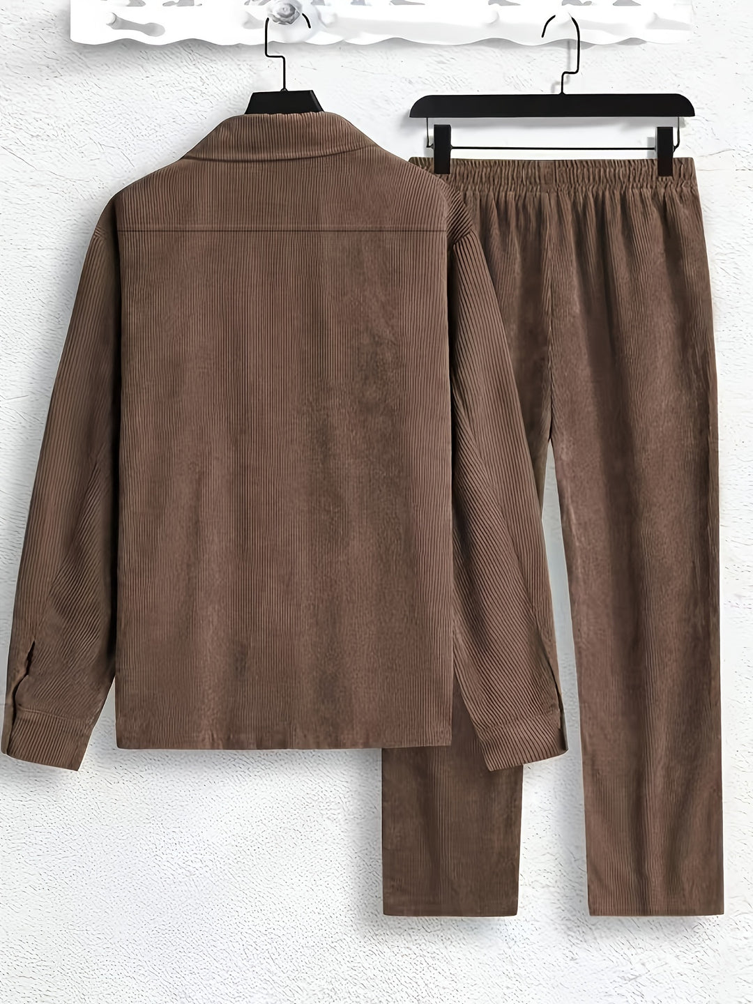 Herren Sport-Trainingsanzug | Gewebtes Polyester | Reißverschluss | Outdoor & Laufen