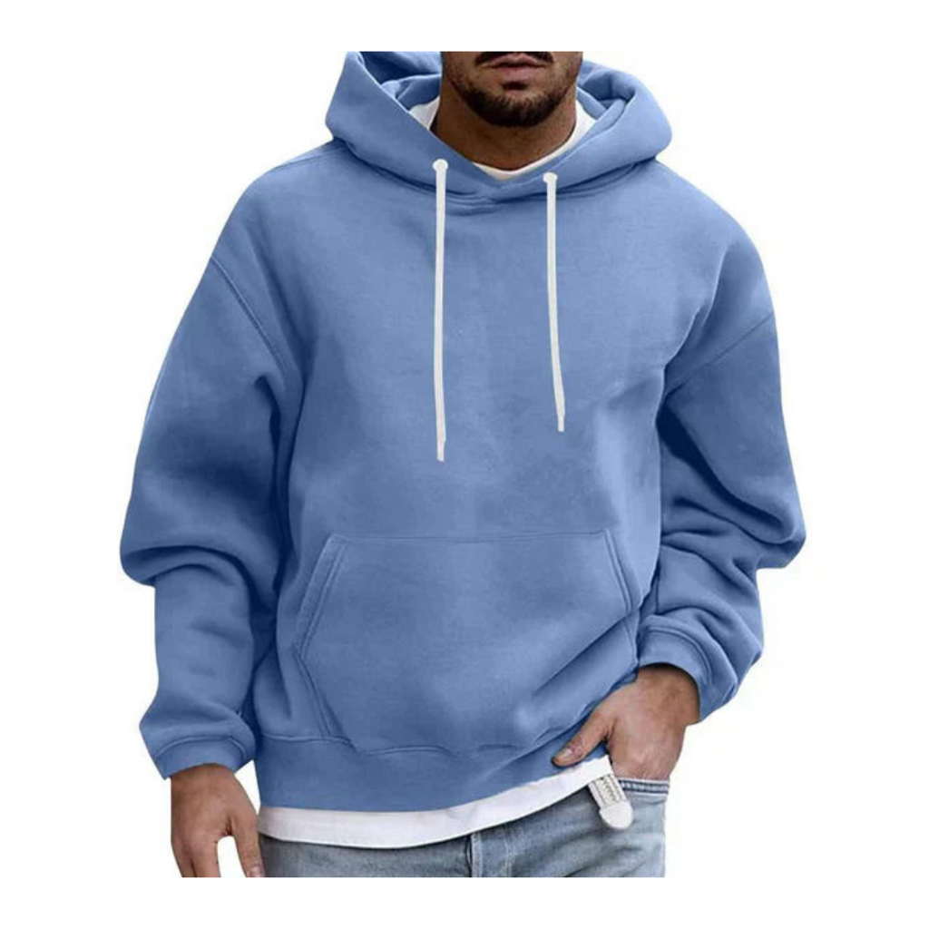 Bequemer Herren-Kapuzenpullover in Übergröße mit zeitloser Wärme und lässiger Eleganz | Victor