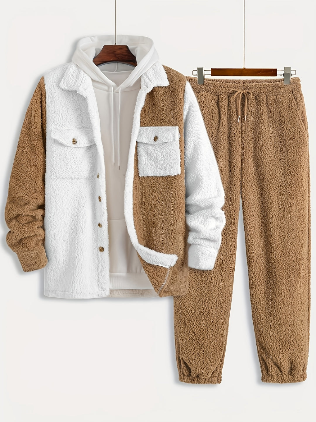 Herren Fleece Set | Warm & Bequem | Lässiger Stil & Einzigartiges Design