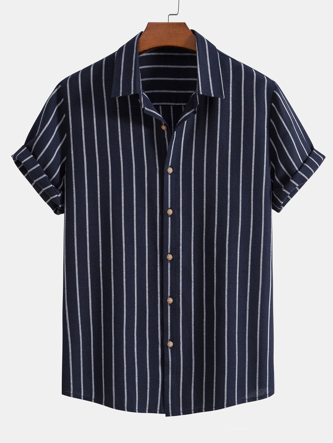 Herren-Set | Kurzarm-Shirt & Hose | Sommerkomfort & Vielseitigkeit | Polyester-Baumwoll-Gemisch