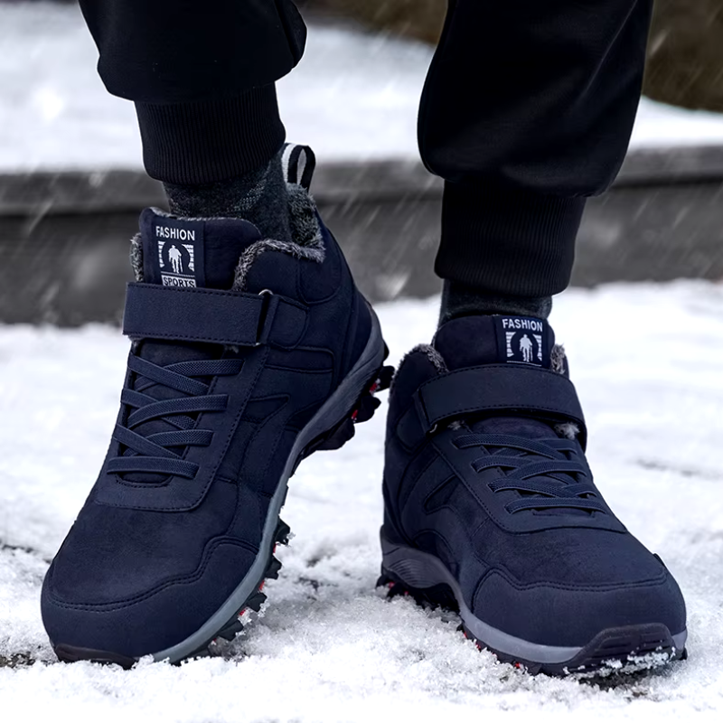 Warme und stylische Herren-Winterstiefel mit rutschfester Sohle für Outdoor-Abenteuer | Freek