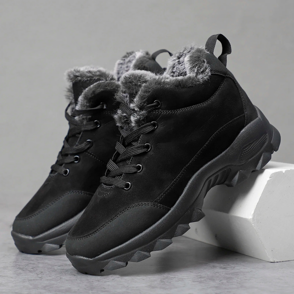 Warme Winterstiefel mit Fleecefutter und rutschfester Sohle für Herren | Jay