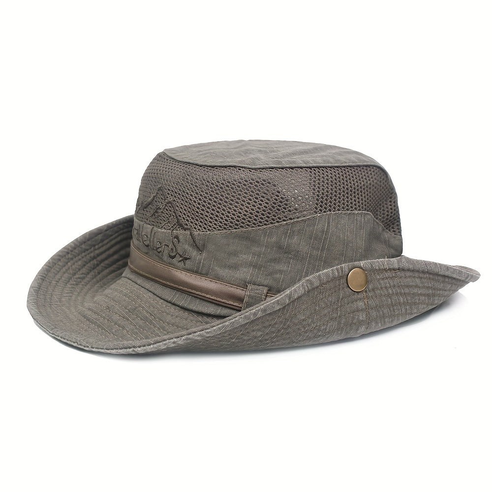 Herren Eimer Hut | Atmungsaktive Mesh | Leichtgewicht & UV-Schutz | Sommer Outdoor